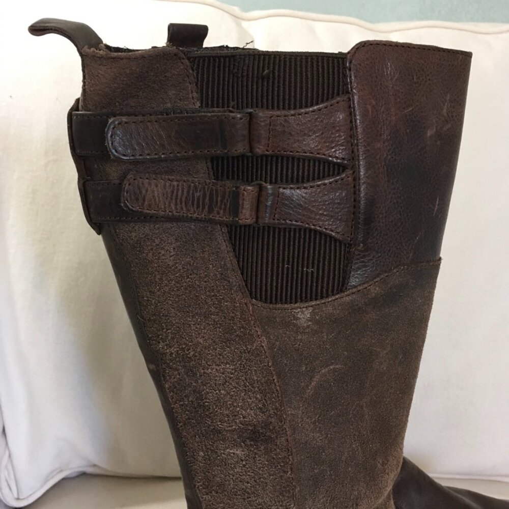 Born Brown Leather Tall Boots - Picture 6 of 13